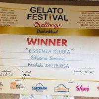Auszeichnung für die Teilnahme am Gelato Festival in Köln 2019